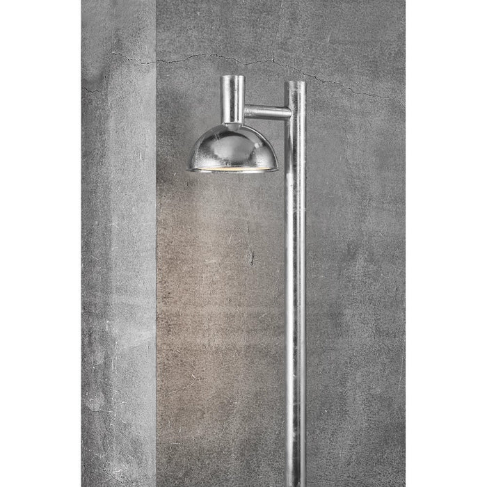 Nordlux Arki 100 Galvanised Garden Post Light 2118108031 - additional view 4