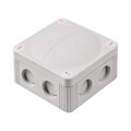 Wiska 308 Combi Empty Enclosure Grey 85 x 85 x 51mm 10060400 - angled view