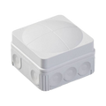 Wiska 108 Combi Empty Enclosure Grey 76 x 76 x 51mm 10060522 - front view