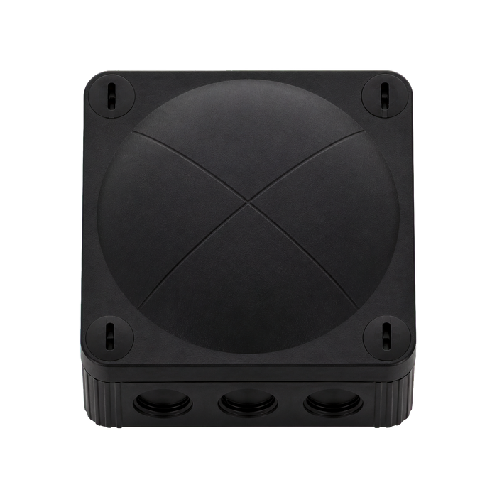 Wiska 308 Combi Empty Enclosure Black 85 x 85 x 51mm 10060581