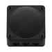 Wiska 308 Combi Empty Enclosure Black 85 x 85 x 51mm 10060581 - front view