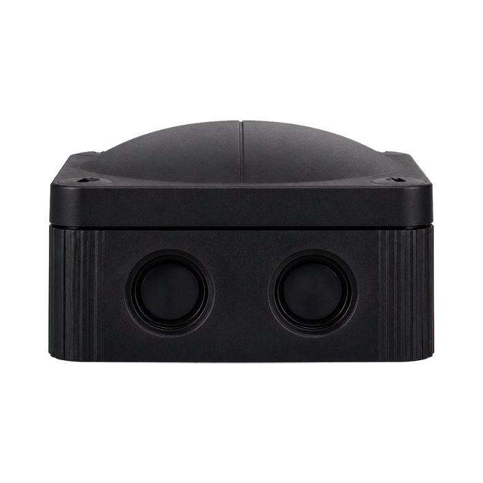 Wiska 308 Combi Empty Enclosure Black 85 x 85 x 51mm 10060581 - side view