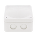 Wiska 308 Combi Empty Enclosure White 85 x 85 x 51mm 10060610 - front view