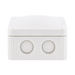 Wiska 308 Combi Empty Enclosure White 85 x 85 x 51mm 10060610 - side view