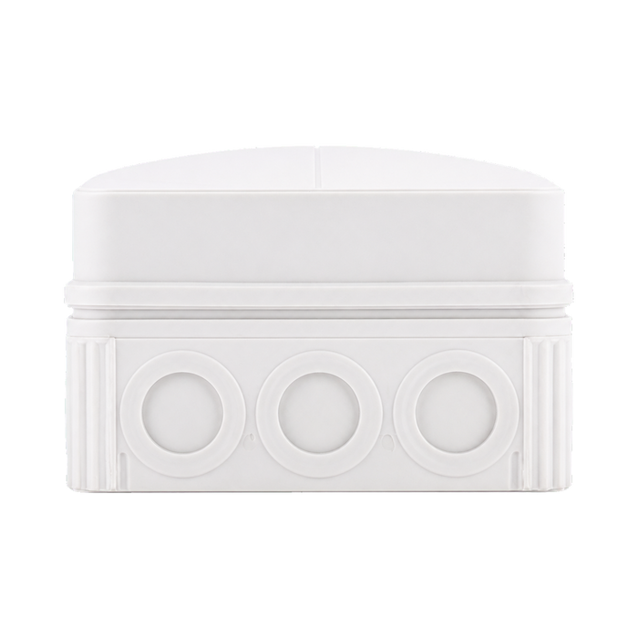 Wiska 108 Combi Empty Enclosure White 76 x 76 x 51mm 10060622 - side view
