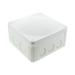 Wiska 1010 Combi Empty Enclosure White 140 x 140 x 85mm 10062210 - front view