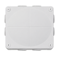 Wiska 1210 Combi Empty Enclosure Grey 160 x 140 x 81mm 10101459