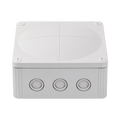 Wiska 1210 Combi Empty Enclosure Grey 160 x 140 x 81mm 10101459 - front view