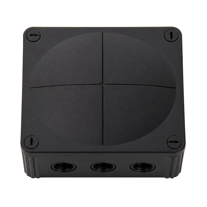 Wiska 1210 Combi Empty Enclosure Black 160 x 140 x 81mm 10101460
