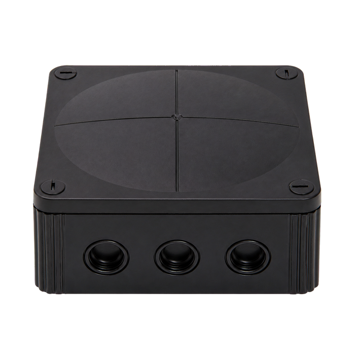 Wiska 1210 Combi Empty Enclosure Black 160 x 140 x 81mm 10101460