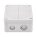Wiska 407 Combi Empty Enclosure Grey 95 x 95 x 60mm 10105595 - front view