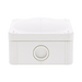 Wiska 407 Combi Empty Enclosure White 95 x 95 x 60mm 10105598 - side view