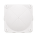 Wiska 407 Combi Empty Enclosure White 95 x 95 x 60mm 10105598 - above view