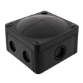 Wiska 407 Combi Empty Enclosure Black 95 x 95 x 60mm 10105601