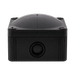 Wiska 407 Combi Empty Enclosure Black 95 x 95 x 60mm 10105601 - side view
