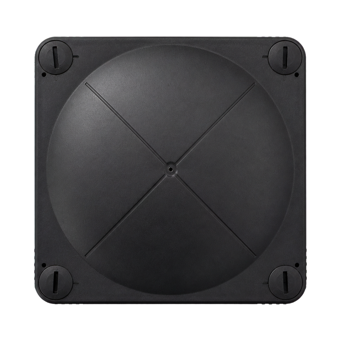 Wiska 407 Combi Empty Enclosure Black 95 x 95 x 60mm 10105601 - above view
