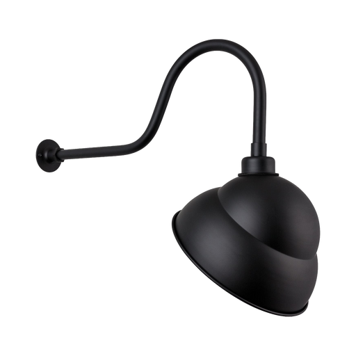 Firstlight Swan Neck Sign Light Black 1051BK