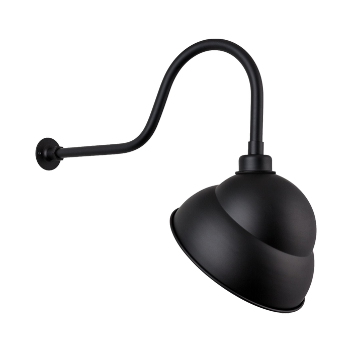 Firstlight Swan Neck Sign Light Black 1051BK