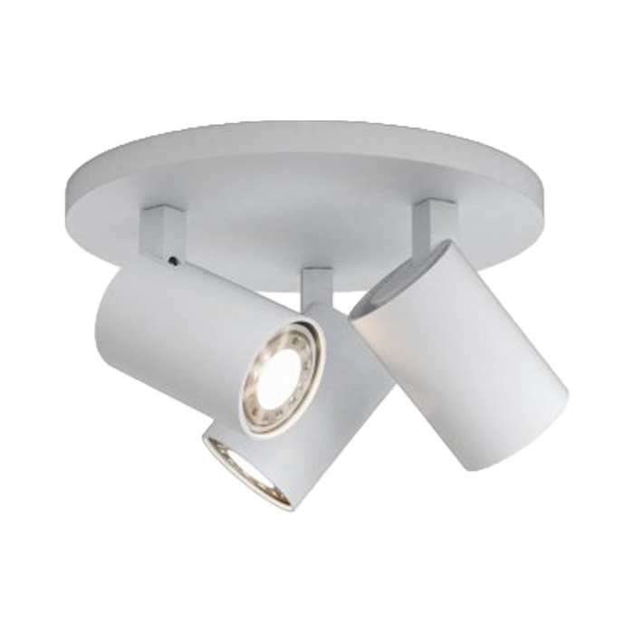 Astro Ascoli Triple Round Ceiling Light Textured White 1286002