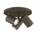 Astro Ascoli Triple Round Painted Ceiling Light Bronze 1286005