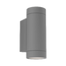 Astro Dartmouth Twin LED Wall Light Painted Silver 1372005