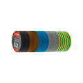 Unicrimp Mixed 10 Pk 19mm x 30m PVC Insulation Tape 1933MX01