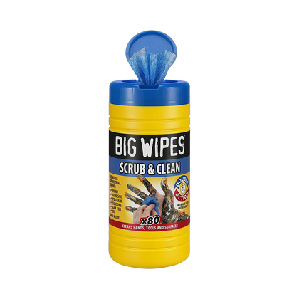 Big Wipes Scrub & Clean Unscented Wipes
