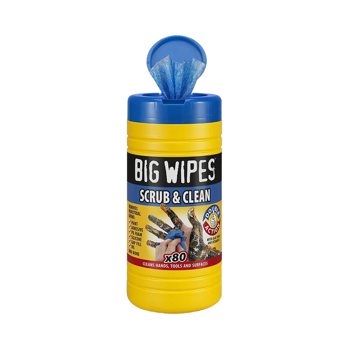 Big Wipes Scrub & Clean Unscented Wipes product image
