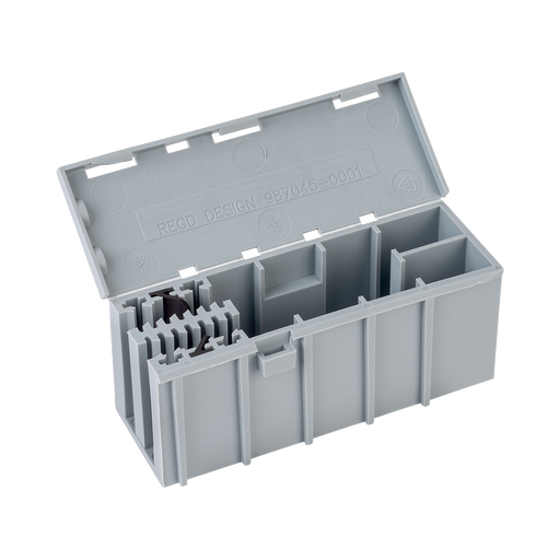 WAGO 207-3302 junction box – open view