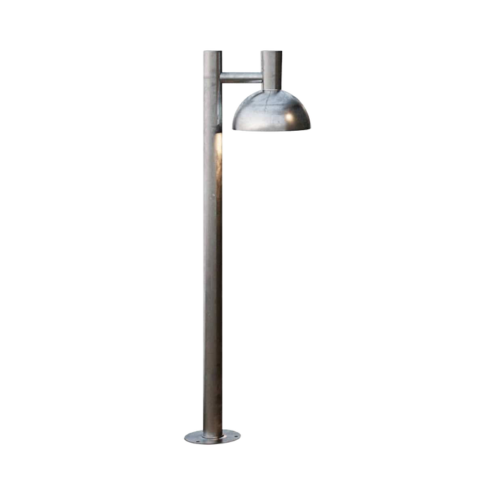 Nordlux Arki 100 Galvanised Garden Post Light 2118108031
