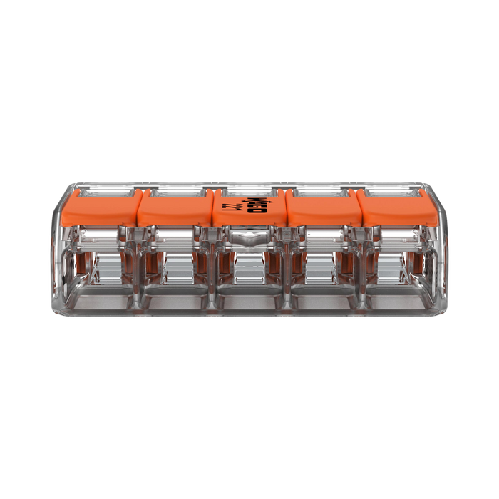 WAGO 221-415 connector – front view