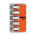 WAGO 221-415 connector – top view
