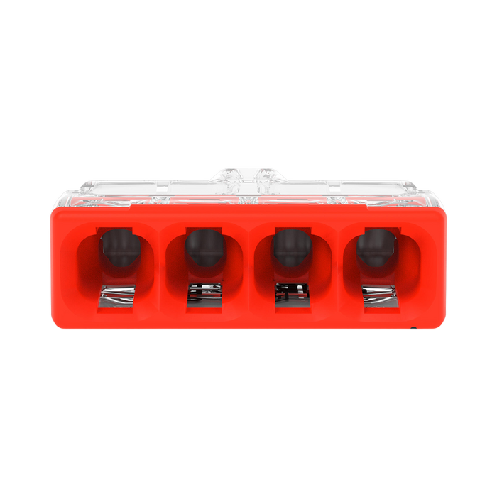 WAGO 2273-204 push-wire connector – front view