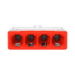 WAGO 2273-204 push-wire connector – front view