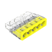WAGO 2273-205 push-wire connector – angled view