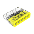 WAGO 2273-205 push-wire connector – alternate angled view