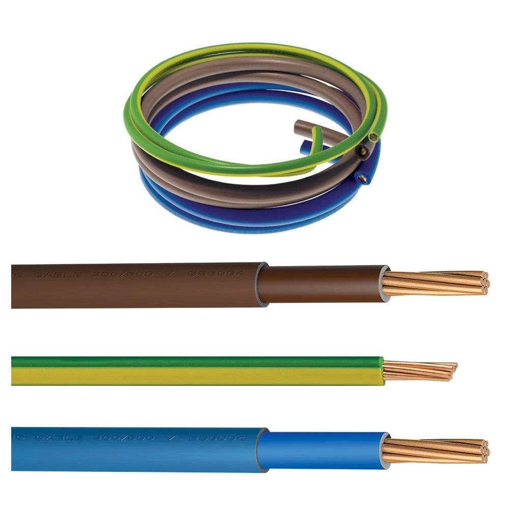 25mm Flexi Double Insulated Meter Tail Pack 6181YFKIT RS Electrical