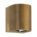 Nordlux CANTO 2 Brass Outdoor Wall Light 49701035 — product image 1