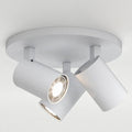 Astro Ascoli Triple Round Ceiling Light Textured White 1286002