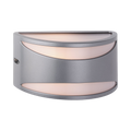Firstlight Meridian Wall Light Silver 5617SI