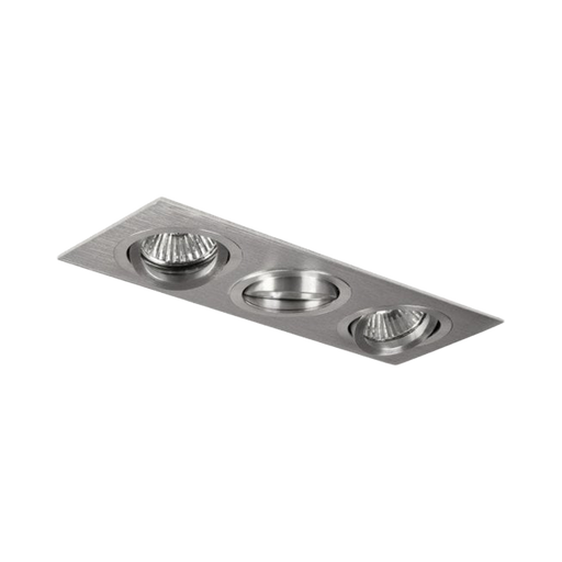 Astro Taro Triple Downlights Brushed Aluminium 5651