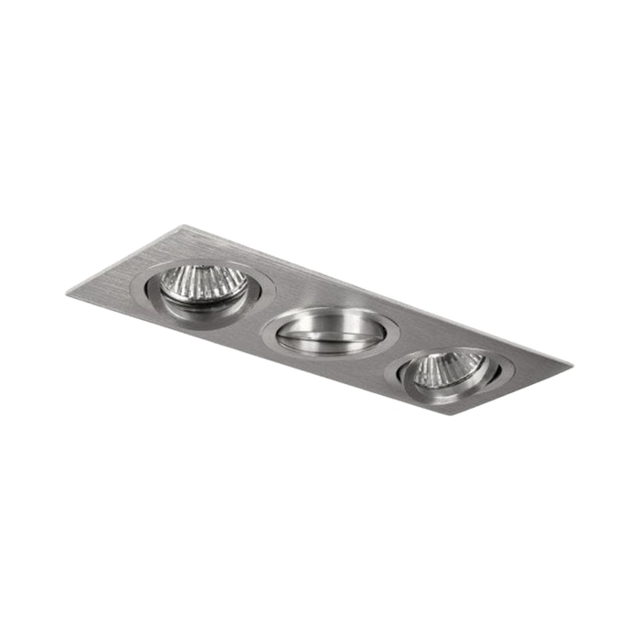 Astro Taro Triple Downlights Brushed Aluminium 5651