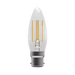 LED 4.5W Filament Clear Candle Non-Dimmable Lamp - BC (B22) product image