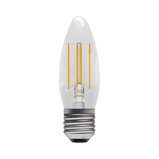 LED 4.5W Filament Clear Candle Non-Dimmable Lamp - ES (E27) product image