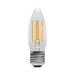 LED 4.5W Filament Clear Candle Non-Dimmable Lamp - ES (E27) product image