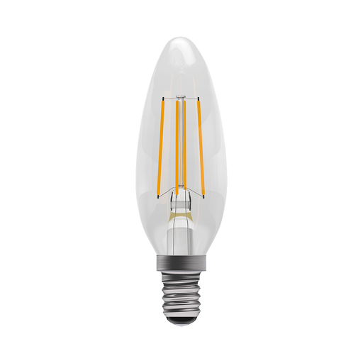 LED 4.5W Filament Clear Candle Non-Dimmable Lamp - SES (E14) product image