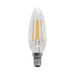 LED 4.5W Filament Clear Candle Non-Dimmable Lamp - SES (E14) product image