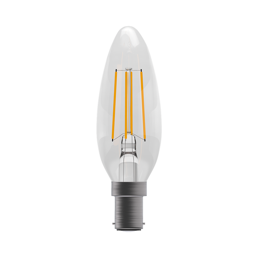LED 4.5W 2700K Filament Clear Candle Dimmable Lamp - SBC (B15) product image