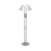 Nordlux Ray Dim Chrome Double Floor Lamp 72224033