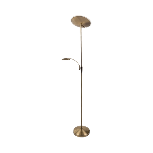 Firstlight Antique Brass LED Floor Light 7659AB